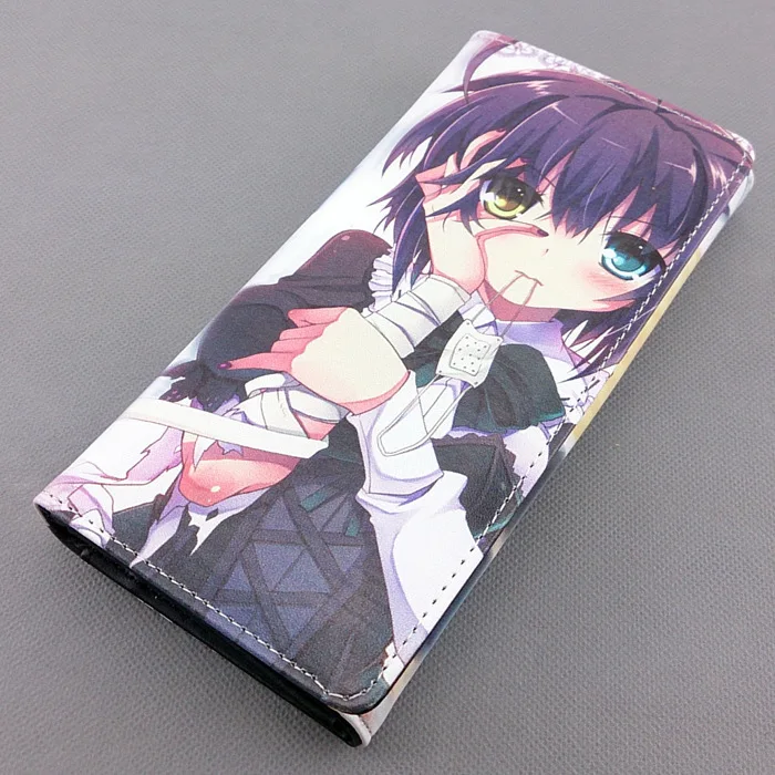 Длинный стильный кошелек из искусственной кожи с красочной печатью Chuunibyou Demo Koi Ga