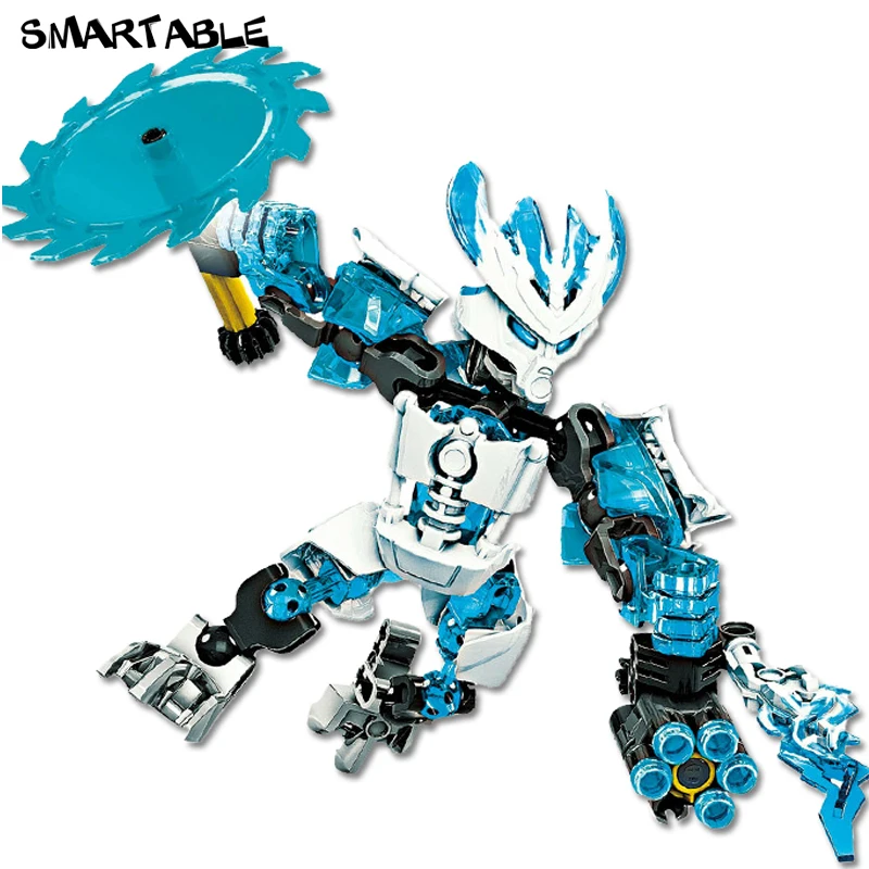 Smartable BIONICLE протектор льда+ KOPAKA Мастер Льда Строительный блок Набор игрушек для мальчика подарок совместим все бренды BIONICLE