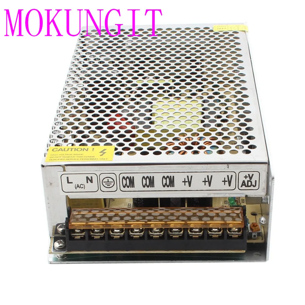 Адаптер ac110/220 V к LED DC12V 20A железная крышка блок питания трансформатор для CCTV 3528 5050