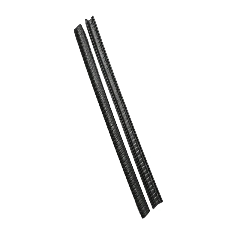 Black 2 шт 30 см скейтборд анти-столкновения полосы бампер Bump U форма Rubbe Deck Guards протектор для Лонгборда и двойной рокер полосы - Цвет: Black