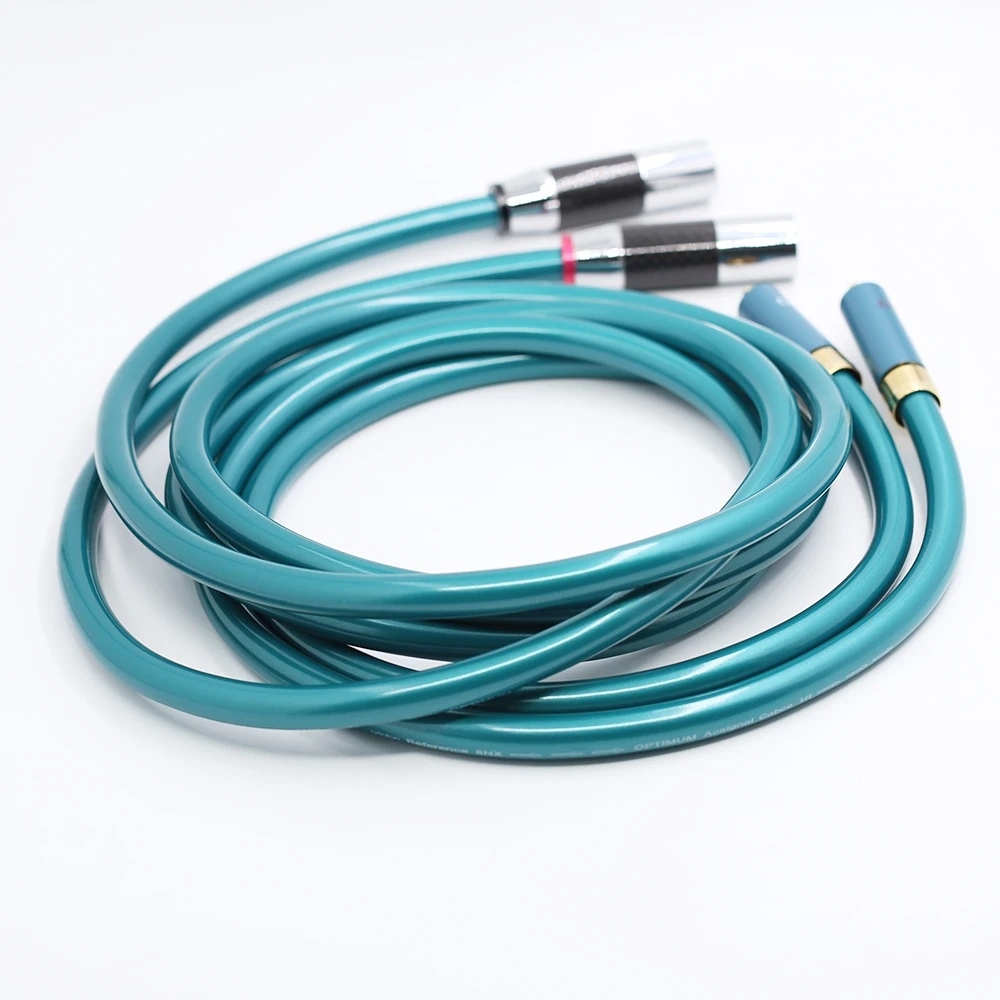Кабель Hifi audio XLR папа-мама RCA папа высокочистый кабель OCC 2 Rca к Xlr 1 пара | Электроника