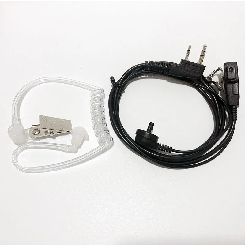BAOFENG PTT Earpiece Air Acoustic Tube Headset for Walkie Talkie Microphone BF-888S UV-5R UV-5RA UV-5RE UV-82 UV-6R | Мобильные