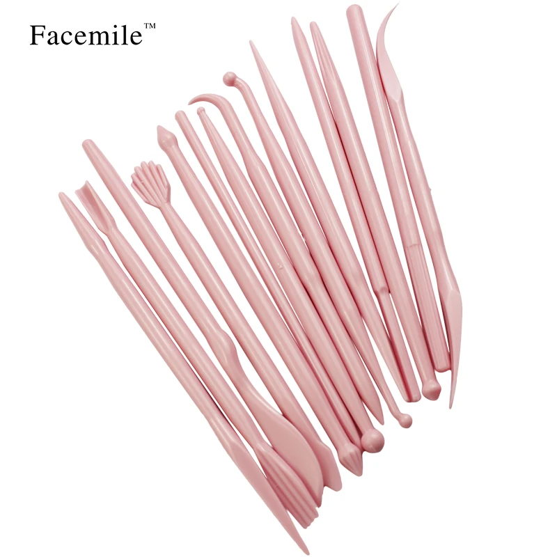 Facemile новый бренд 14 шт. DIY Инструменты для моделирования тортов и цветов Набор