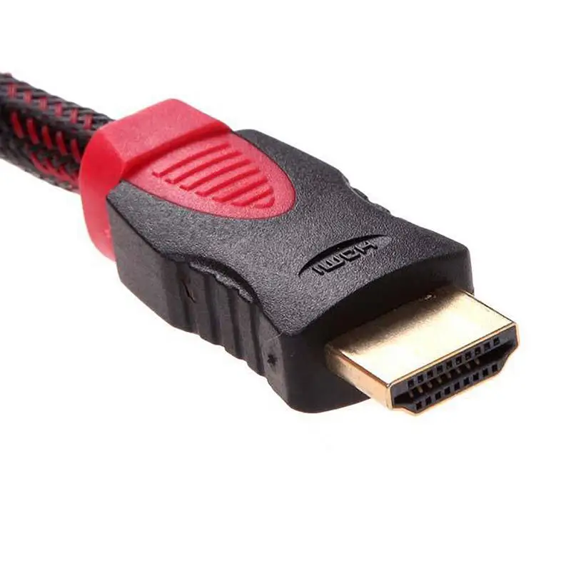 Кабель-переходник EastVita Плетеный с HDMI-совместимым штекером на 3RCA 5 футов