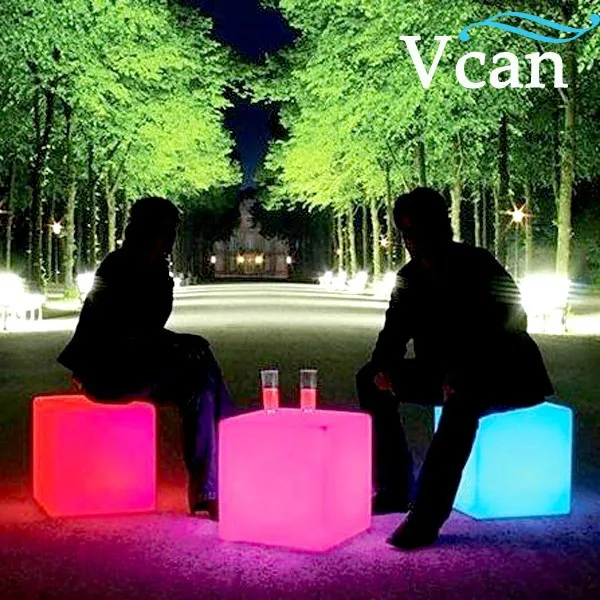 Наружный сад LED Cube Chair Lighting VC A400|light|light ivorylight green wedding dress |