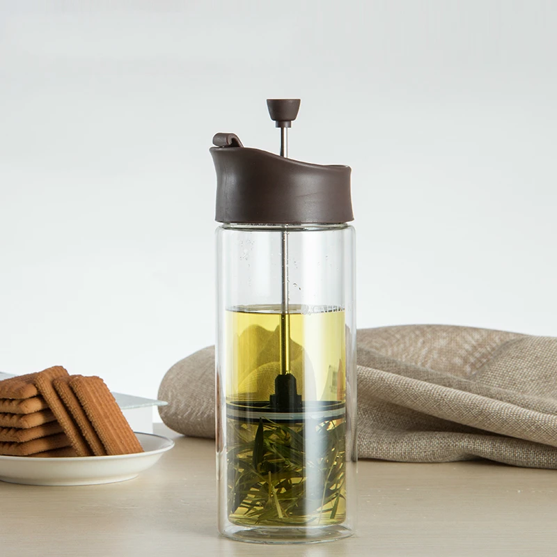 Портативный дорожный кофейник BODUM с двойными стенками стеклянная офисная