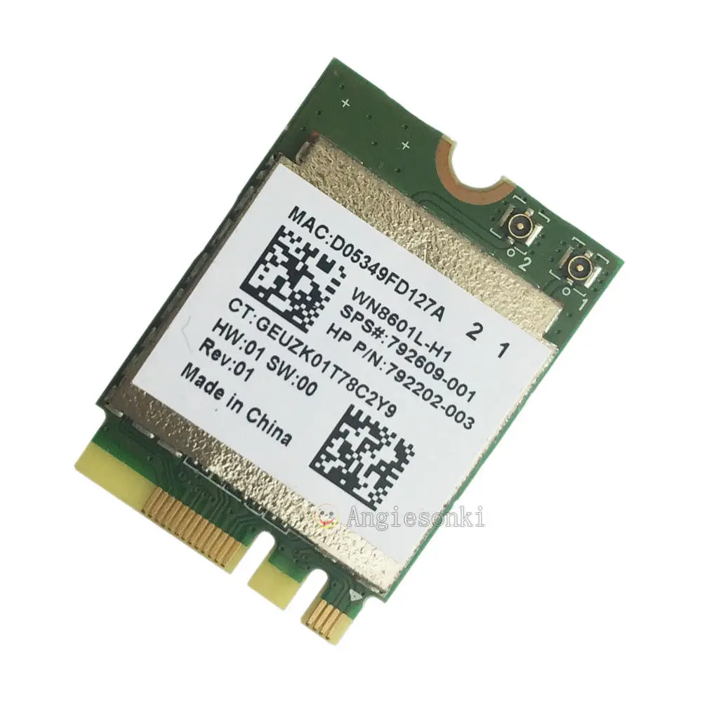 Беспроводная Wi-Fi карта RTL8188EE 2 4 ГГц 802.11n NGFF 792202-001/ 792609-001 сетевая для ноутбуков HP