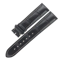 isunzun watchband for longines l2 673 genuine leather alligatorcrocodile luxury watch band bracelet 18 19 20 21 mm straps male