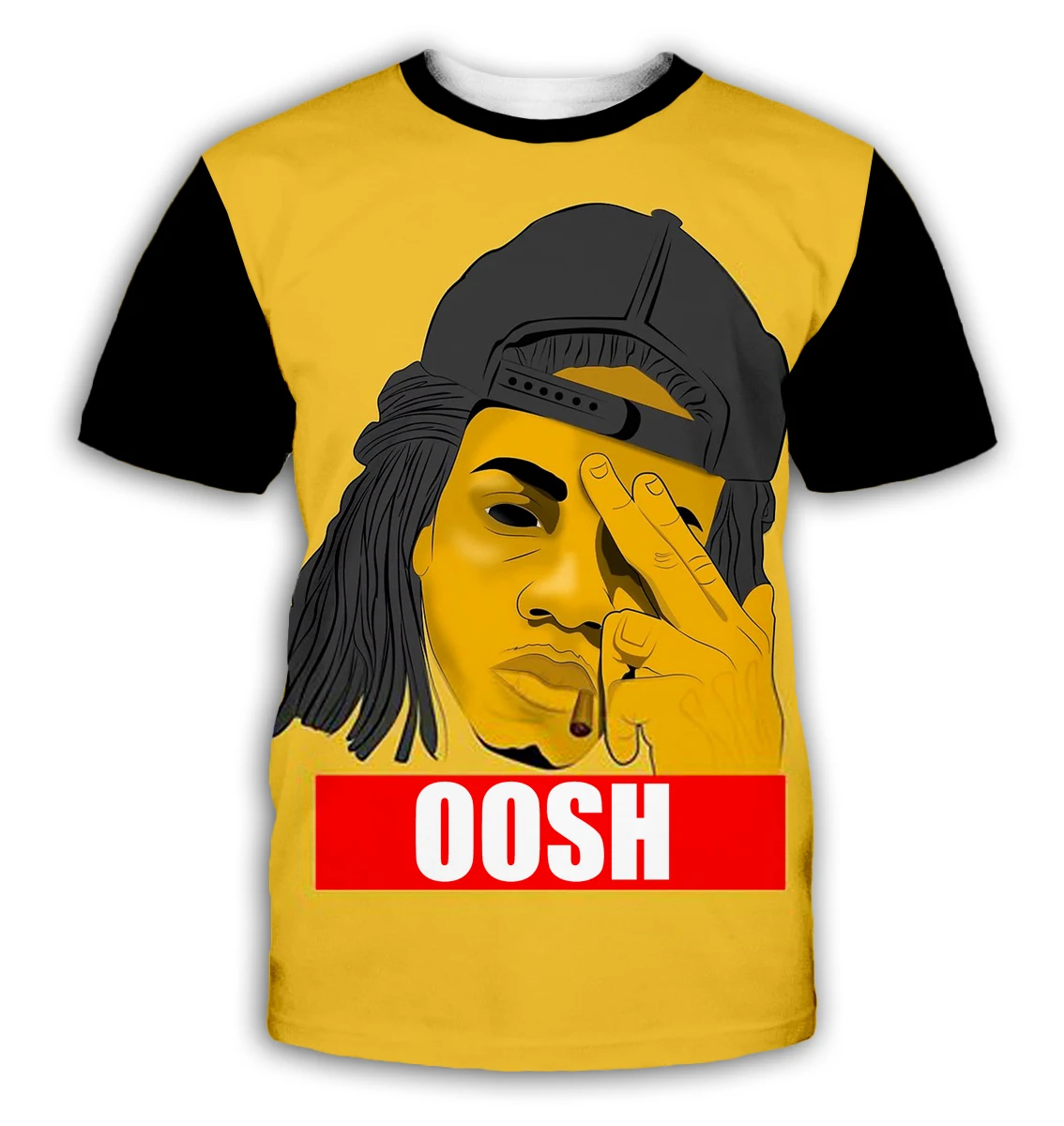 

Newest Alkaline Graphic men women 3D full printing fashion t shirt print hip hop style tshirt streetwear casual summer