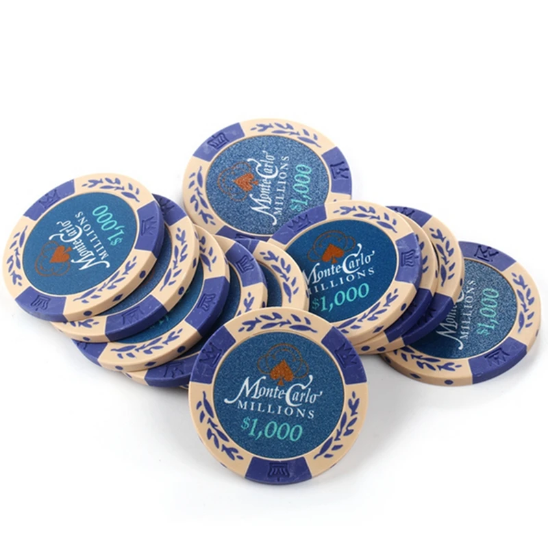 Фишки для покера фишки 50 шт. глина/Железный/АБС Техасский Холдем опт Монте Карло