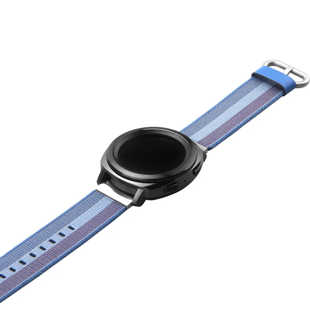 20 мм нейлоновый металлический ремешок с пряжкой для Samsung Gear S2 классические полосы