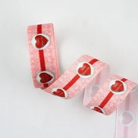 valentines day printed grosgrain ribbon 75382522169mm 102550 yards wedding decorative ribbons diy craft webbing