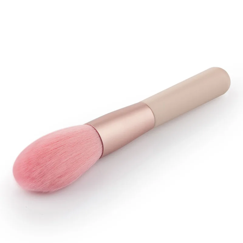 Профессиональный розовый коническая для лица основа пудра Контур Макияж Кисть