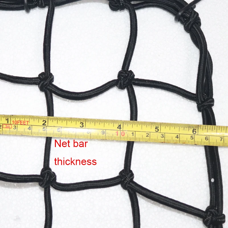 Багажная сетка для мотоцикла 6 крючков шлем грузовая банджи сетчатый держатель