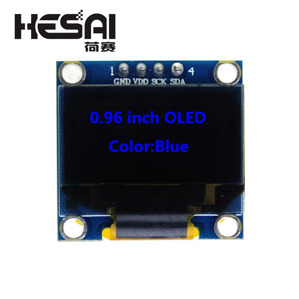 0,96 дюймовый 128X64 синий/белый/желтый синий OLED дисплей модуль IIC общаться для arduino Diy Kit