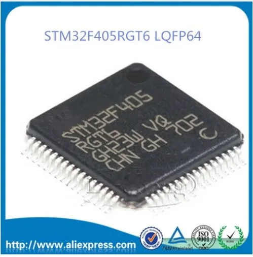 STM32F405 STM32F405RGT6 QFP64 импортный ST оригинальный точечный новый Лидер продаж |
