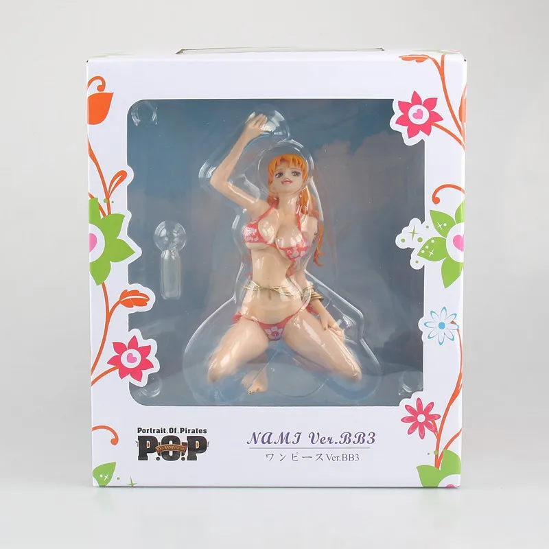 

Anime Sexy Figure One Piece Portrait Of Pirates NAMI Drinking Ver.BB3 Limited Ver. PVC Action Figure Collectible Model Toys Doll