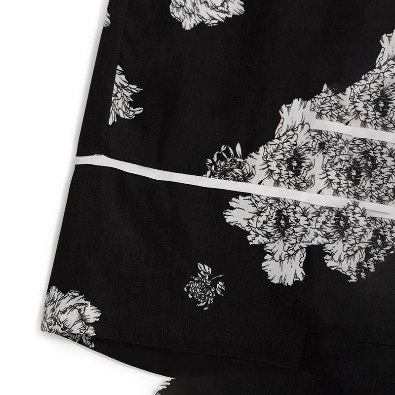 

Nice Summer Floral Wide Leg Pants Ankle-Length Women Causal Plus Size Trousers Elastics Bottoms Loose Oversize Pop Print Pant