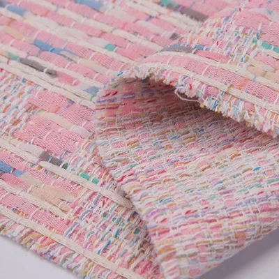 2 ярдов твид fabric-500gsm - Цвет: Розовый