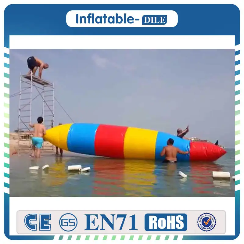 9x3 м надувной мешок для прыжков, воздушная струя воды blob, большие подушки воздуха для игры в воду(29,5 футов* 9,8 футов