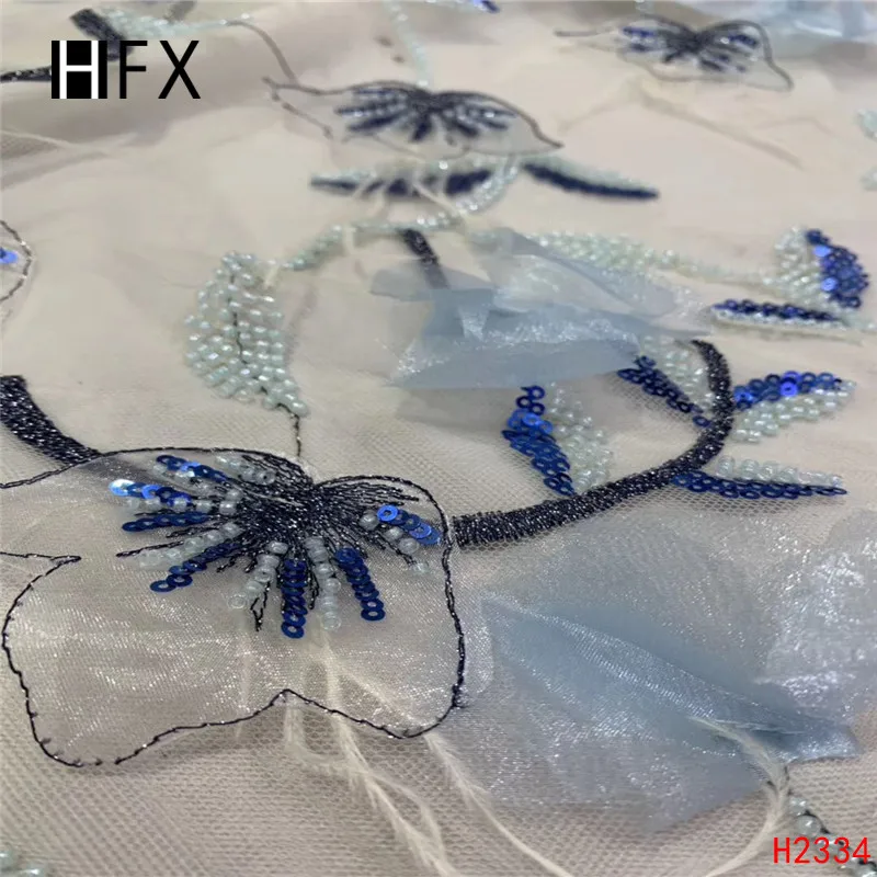 HFX Новое поступление африканская Вечеринка нигерийское кружево ручной работы