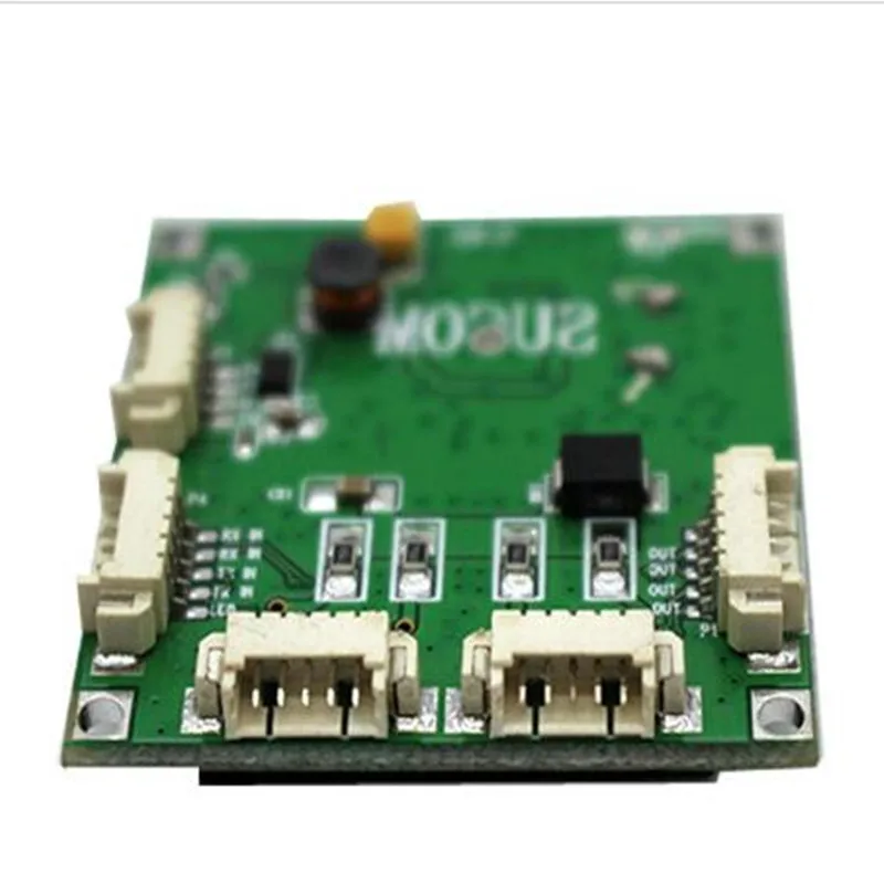 Мини PBCswitch модуль управления воспроизведением OEM Размер 4 порта сетевые