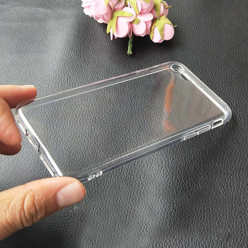 Clear Silicon Soft TPU Case For 7 7Plus 8 8Plus X XS MAX Transparent Phone iPhone 5 5s SE 6 6s 6Plus 6sPlus | Мобильные телефоны и
