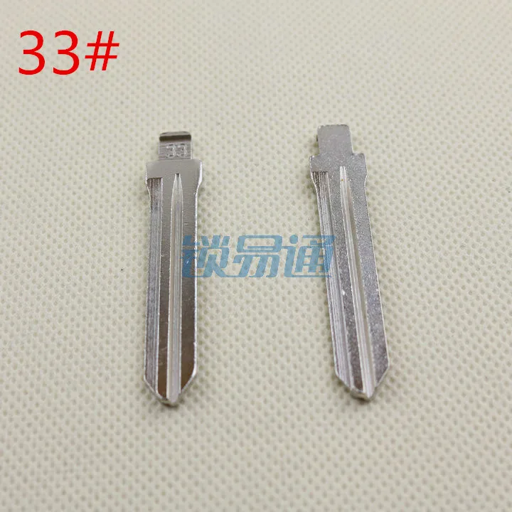 

10pcs/lot key stainless steel blade for Hyundai , remote key blade 33#