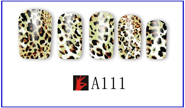 12 упак./лот переводка NAIL ART наклейки на ногти татуировки слайдера полное покрытие