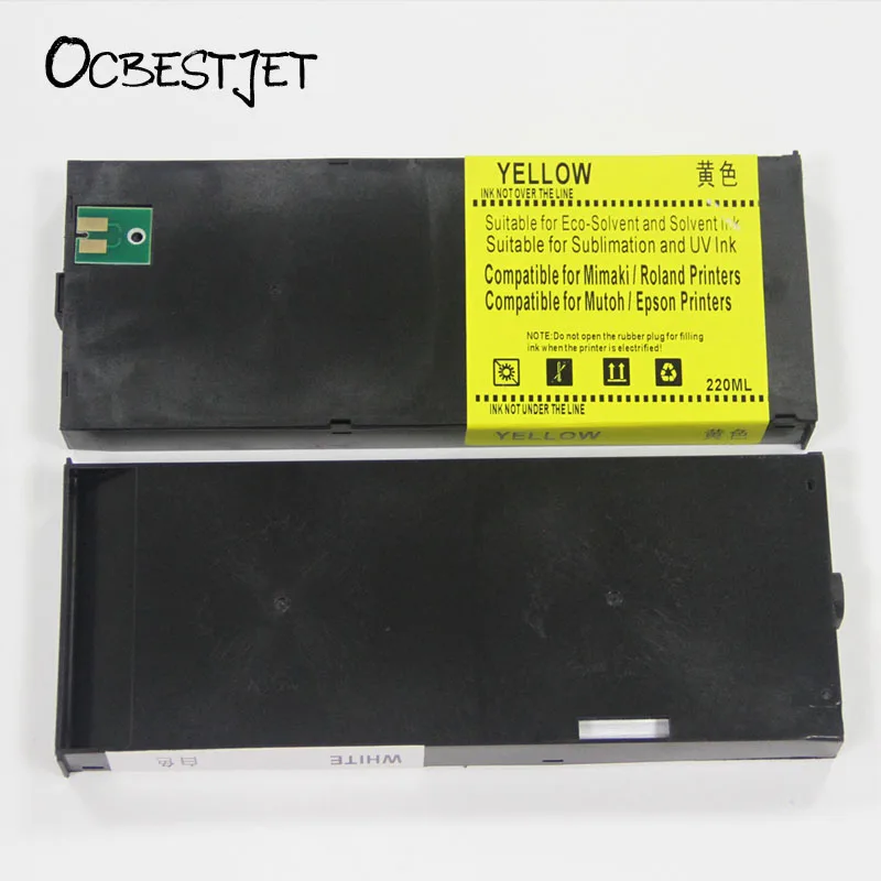 Фотокартридж с чернилами заполненными 220 мл ультрафиолетовыми чернилами|ink refill