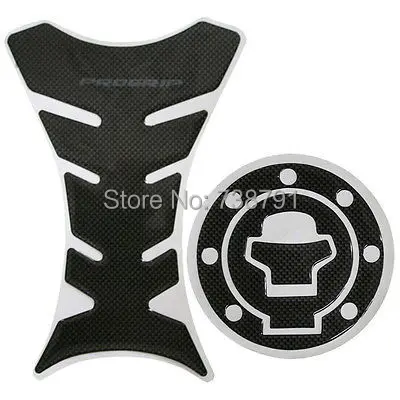 

Защитная накладка на бак из углеродного волокна для мотоцикла + наклейка на крышку газовой крышки для Honda CBR VFR RVF VTR CB 400 600RR 1000RR