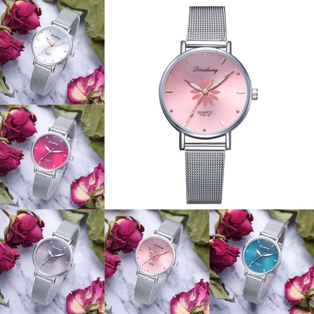 Fashion Women Watches Womens Watch Stainless Steel Analog Quartz Wristwatch Bracelet Ladies | Наручные часы