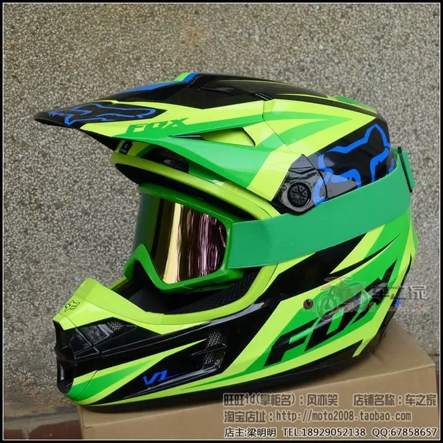 FOX Race V1 Motocross helmet FOX Off 