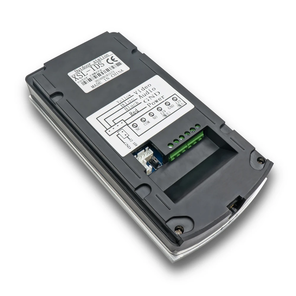 Бесплатная доставка 7 &quotсенсорный ключ ЖК-экран видео домофон система + 1 монитор