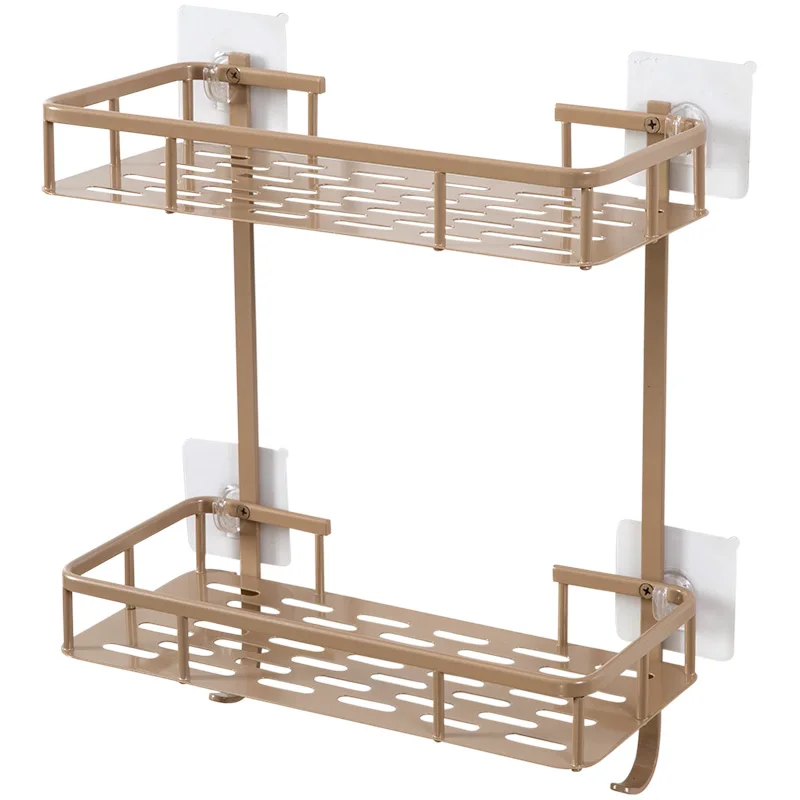 Без дырочек двойная полка ванная комната настенное крепление туалет стойка для