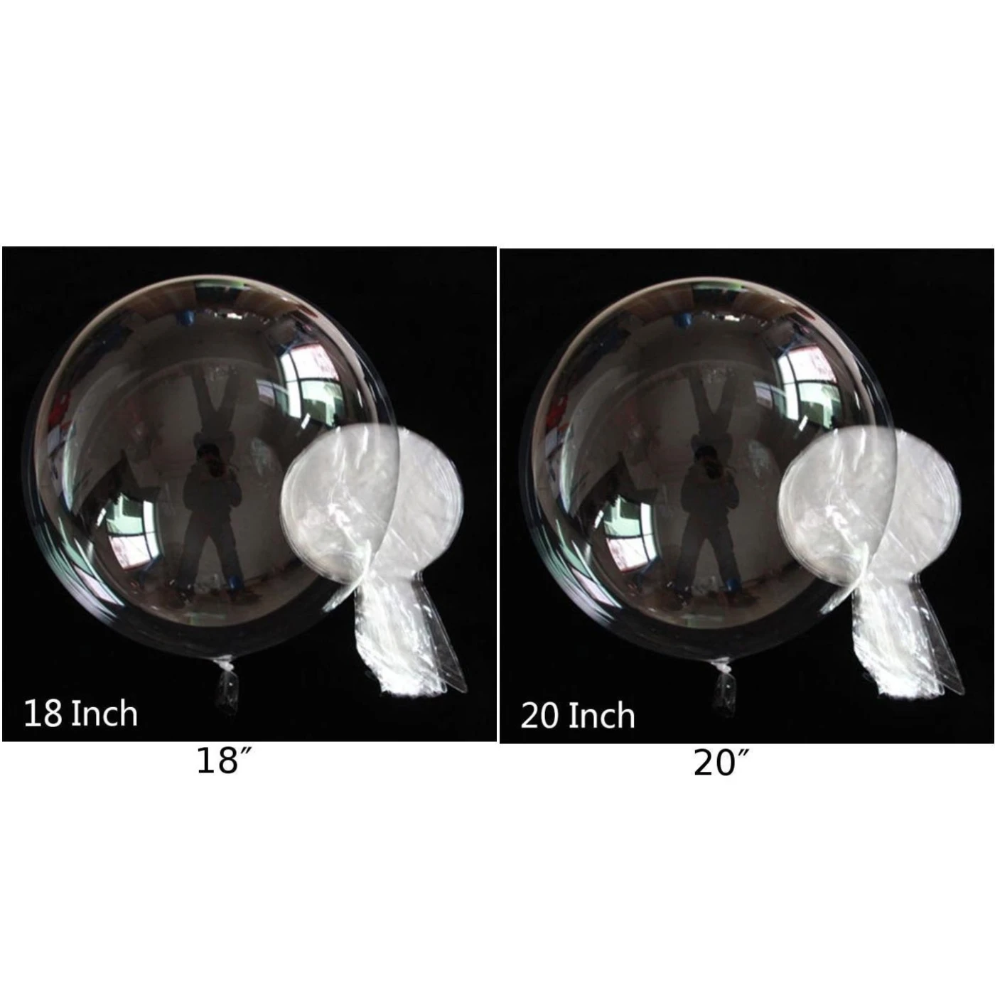Декор Гибкая шары прозрачная случаев в честь Дня рождения и по случаю