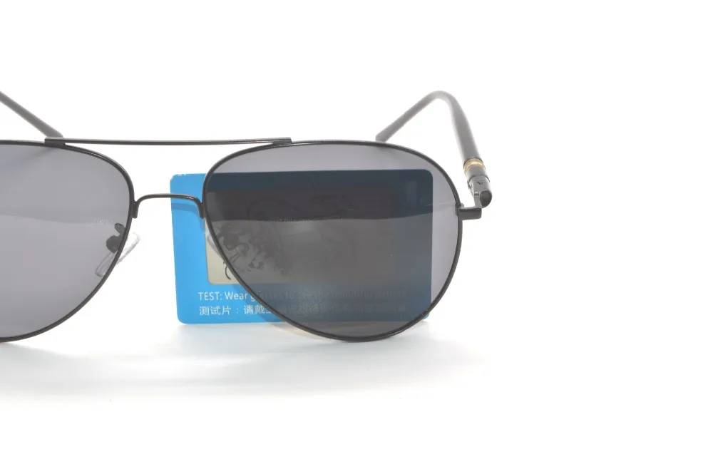 2017 Классическая сплав двойной луч поляризованных солнцезащитных очков