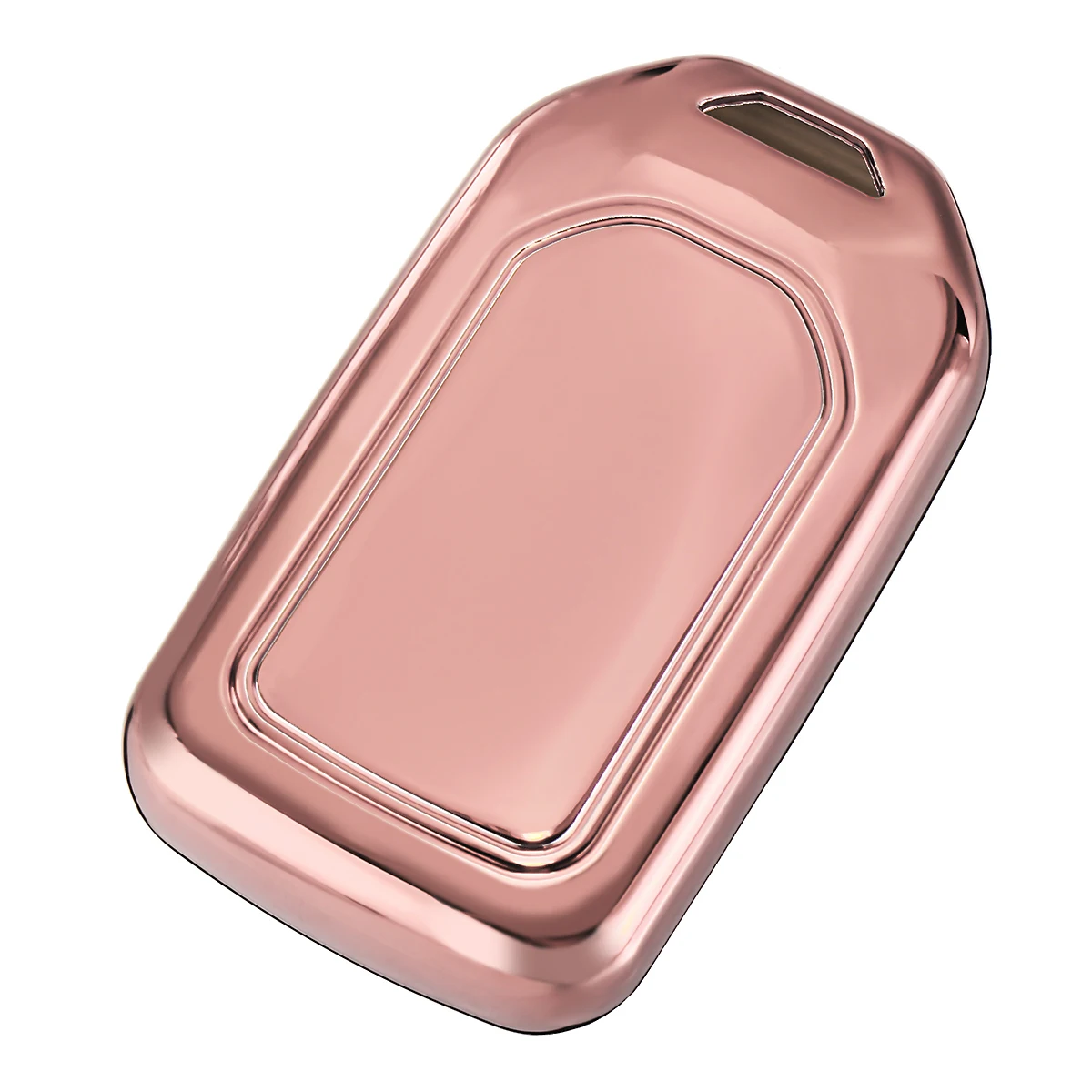 Pink Для Honda Fit для Civic Для Vezel HR-V CRV Odyssey Accord 2013- TPU для стилизации автомобильного пульта Smart Key Cover Fob чехол протектор - Название цвета: Pink