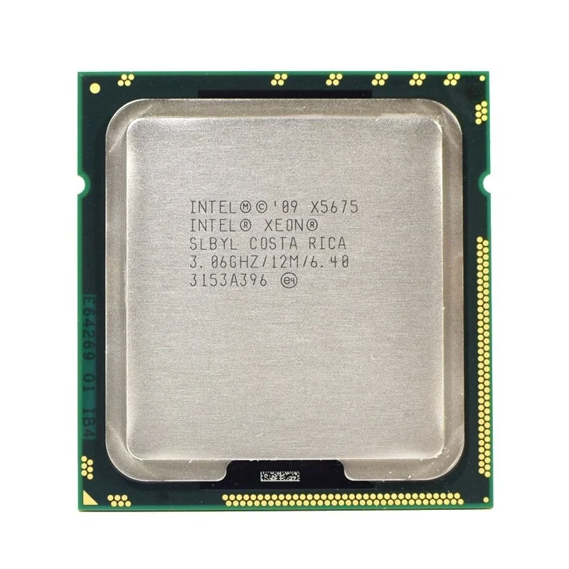 Intel Ксеон X5675 3 06 ГГц 12 м Кэш шестигранный 6 шесть ядер процессора LGA 1366 SLBYL