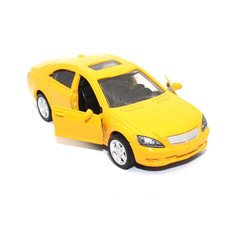 TC 1: 64 Benz E63 литой под давлением сплав модель автомобиля открыть дверь оттяните