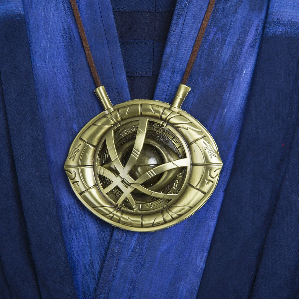 2016 Новинка Для Мужчин's Doctor Strange Косплэй костюм Делюкс наряд на Хэллоуин для