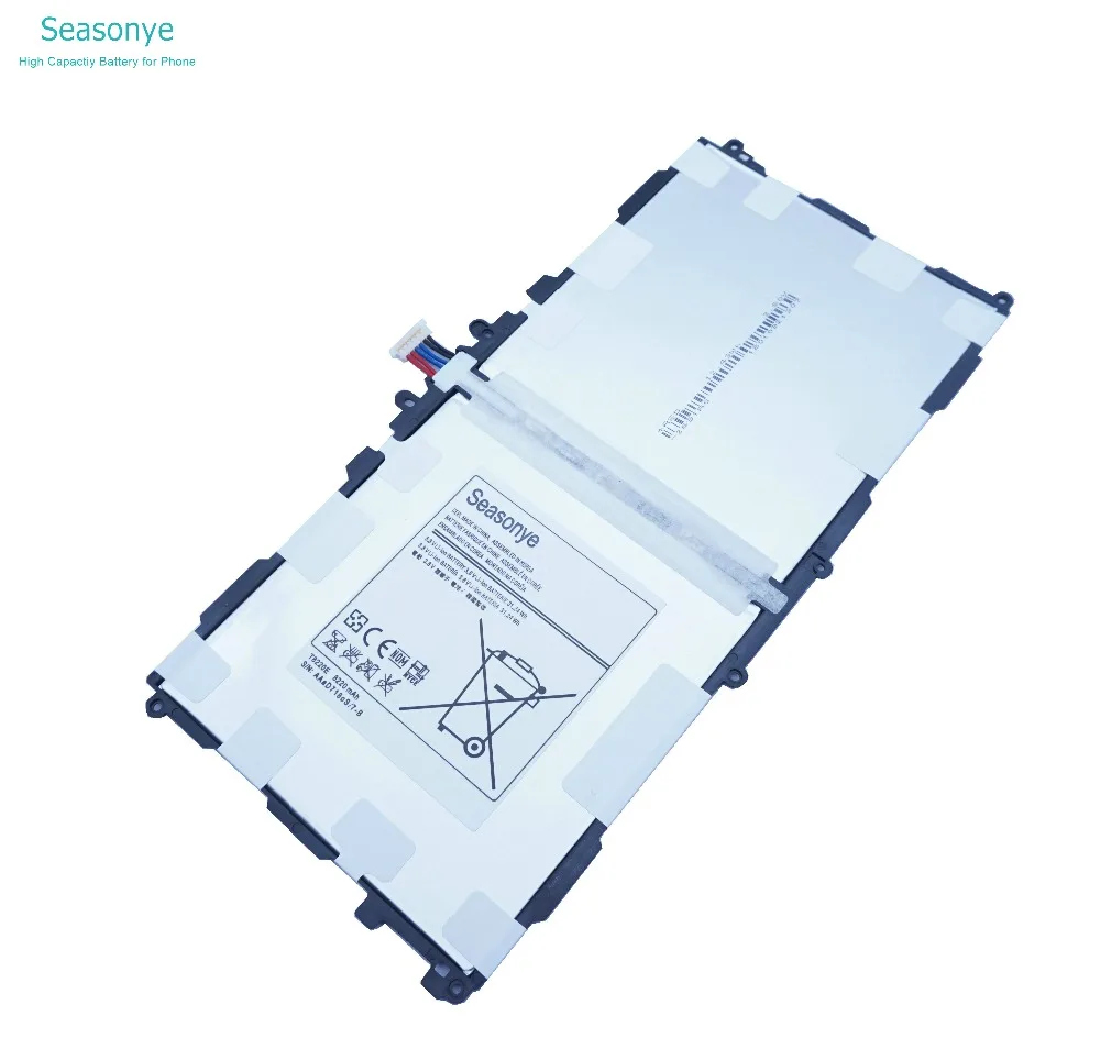 Seasonye 2 шт./лот 8220 мАч T8220E T8220U T8220C Сменный аккумулятор для Samsung galaxy P600 T520 P601 P605 Note 10 1
