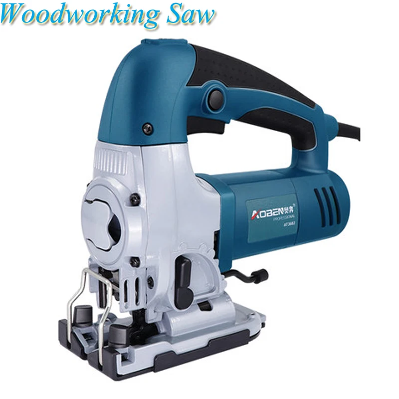 Heavy Duty Jigsaw Multi-function Chainsaw Mini Board Cutting Machine Handheld Woodworking Power Tools Household