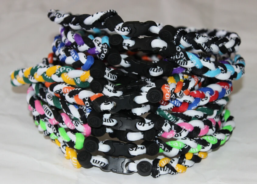 Бейсбольная новая веревка с витой титановой текстурой (красный синий и белый)