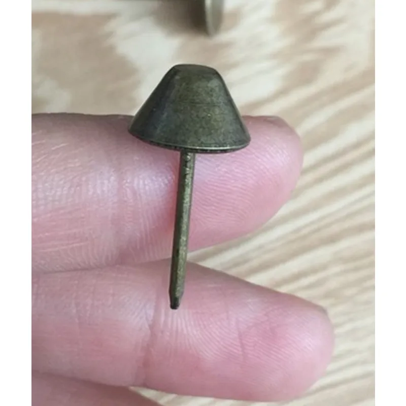 Винтажные железные декоративные гвозди для дивана гвоздики деревянные чехол