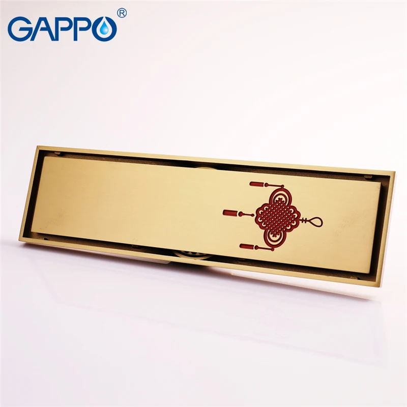 GAPPO Drains recgangle bathroom floor drain cover anti-odor shower drains stopper room | Обустройство дома