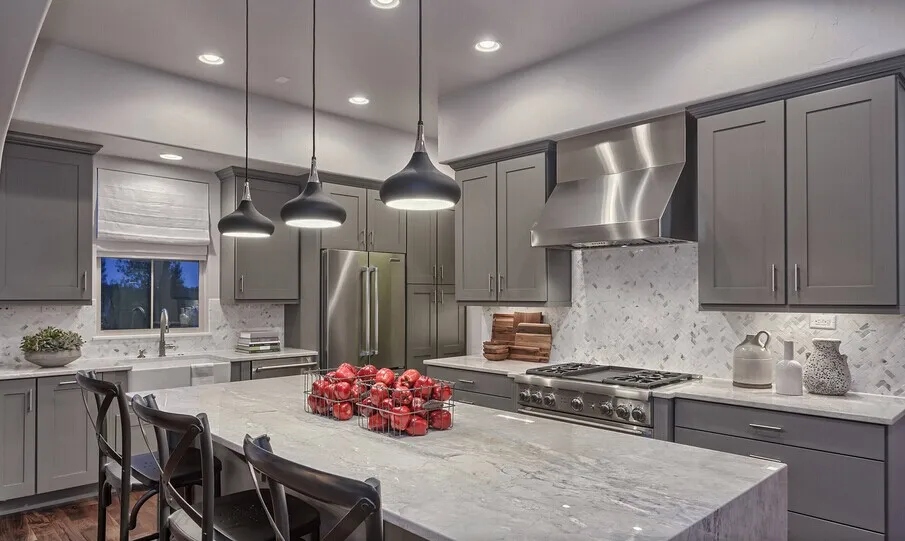 Высокое качество остров современный кухонный шкаф E1 8167 | Обустройство дома