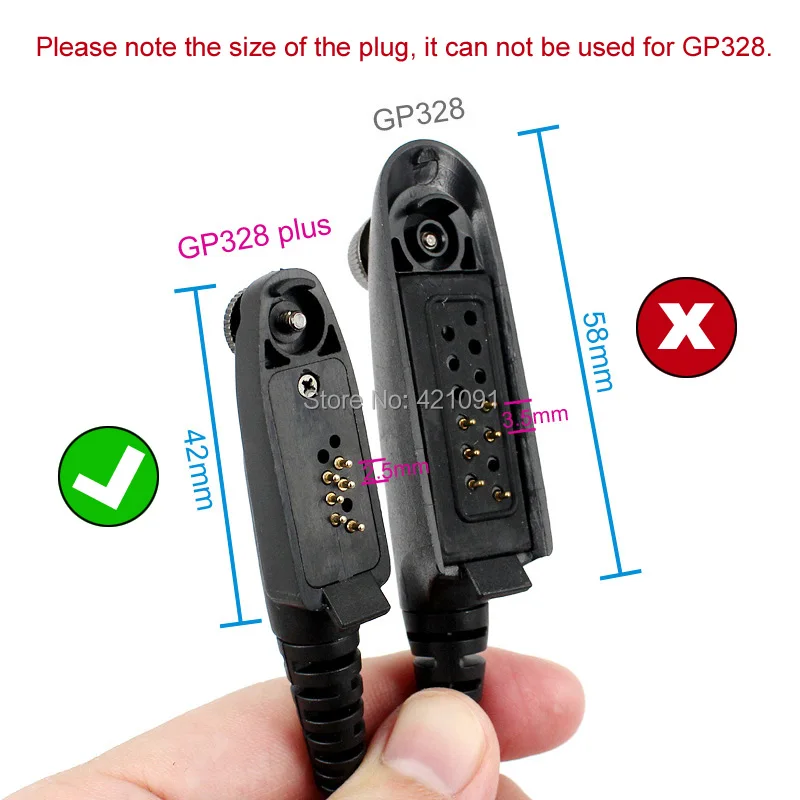 Динамик микрофон для Motorola GP328plus GP338Plus GP344 GP388 GL200 Walkie Talkie двухстороннее радио