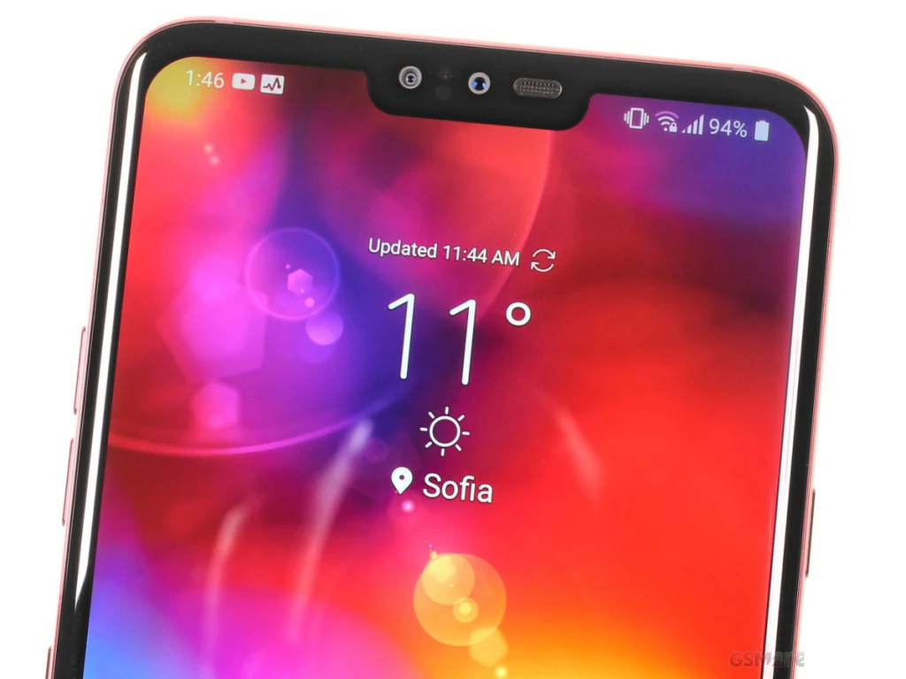 Разблокировка LG V40, ThinQ, 6,4 дюйма, 6 ГБ ОЗУ, 128 Гб ПЗУ, Android, четыре ядра, две фронтальные камеры, 3 тыловые камеры, отпечаток пальца, NFC, мобильный телефон