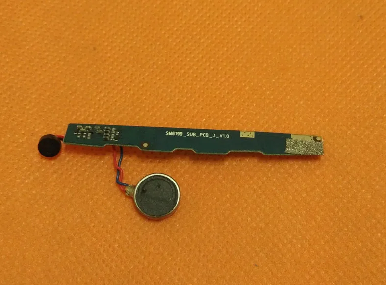 Б/у оригинальная Сигнальная плата + вибромотор микрофон для DOOGEE DG580 5 дюймов QHD 960x54